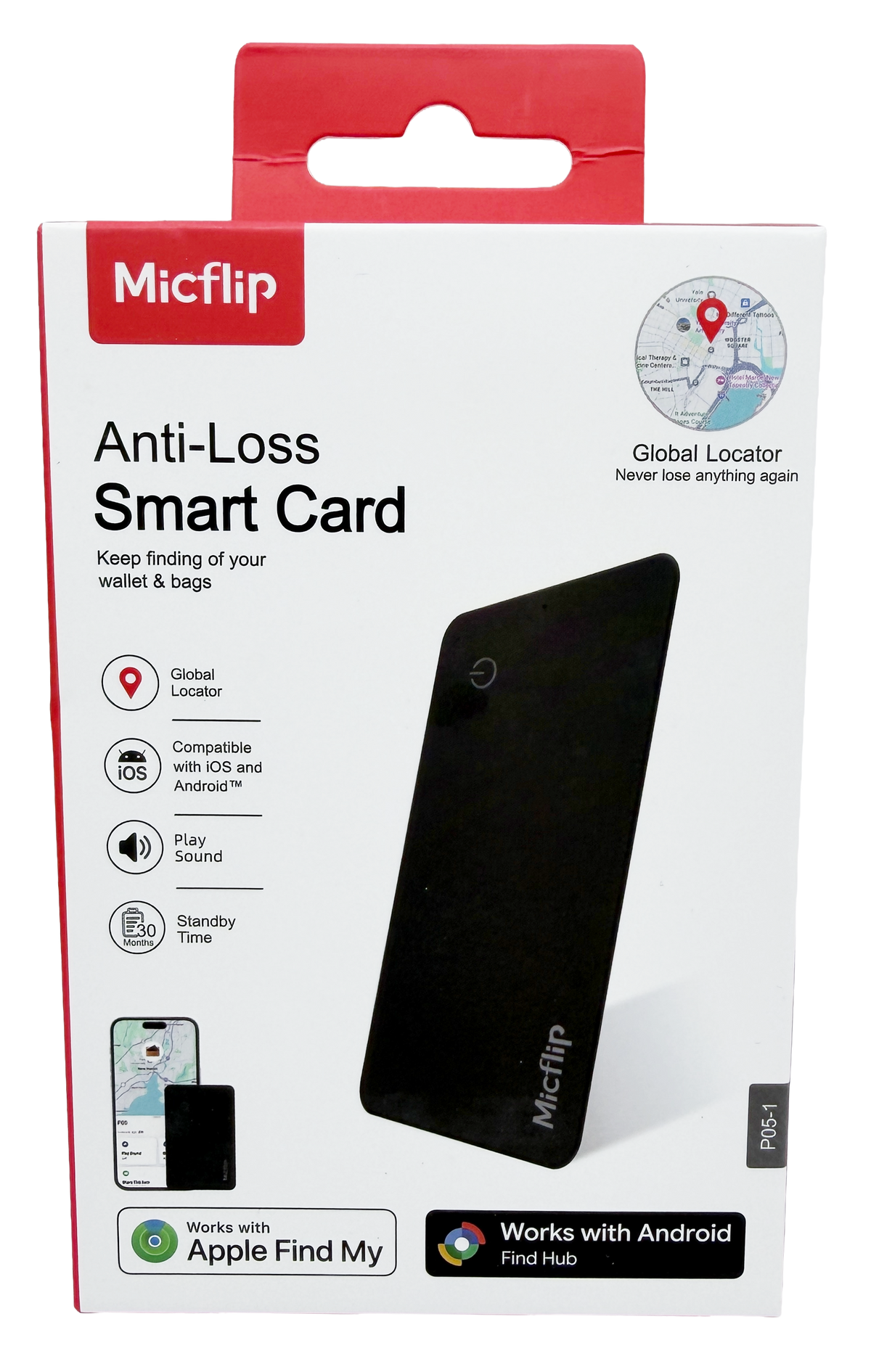 Google Apple Find Gps tracker android Thin Wireless Card Tracker for Bags & Luggage –  Apple Find My & Android Find Hub